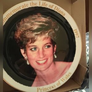 Princess Diana Commencement Plate